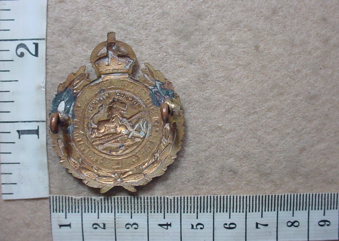 10023 British South Africa Police cap badge, King's Crown (CO3353) - Image 2