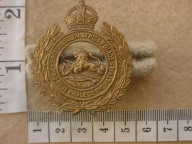 10024 British South Africa Police cap badge (CO3354)
