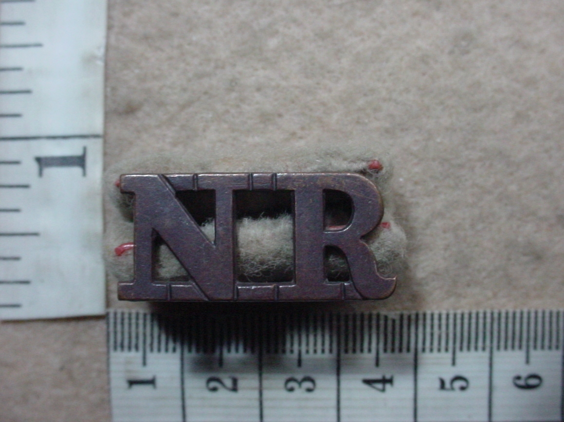 3874 Northern Rhodesia Defence Force units shoulder title (CO3562)
