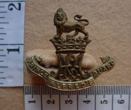 112 Prince Alfred's Guard Officers cap badge (CO50)