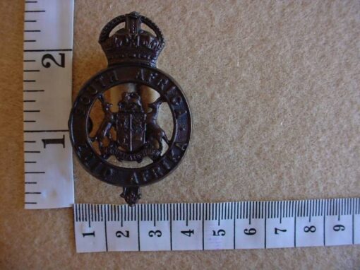 420 South African Instructional Corps cap badge, 1st pattern Zuid Afrika (CO876)