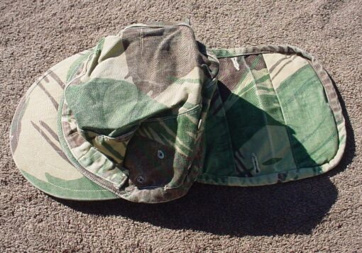 6564 Rhodesian Army camo cap with neck flap, 60cm