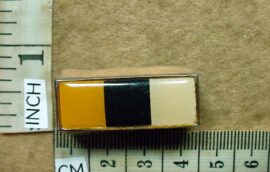 10906 South African Ammunition Corps beret flash (DW1 5 41)