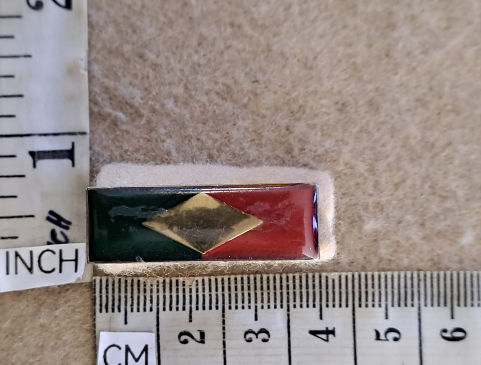 5991 South West African Army Intelligence Corps beret flash (DW1 5 56)