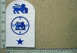 3136 South African Navy Police Chief Petty Officer trade badge (DW1 70 17)