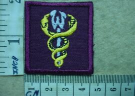 277 South African Medical Corps Welfare Officer badge (DW1 72 29)