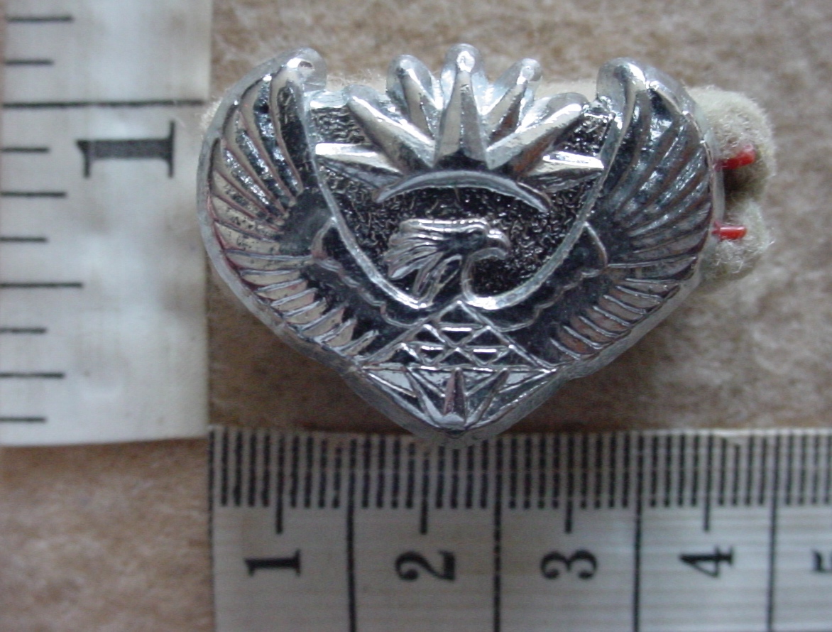 3493 South African Army Officers rank badge (DW1 75 15)
