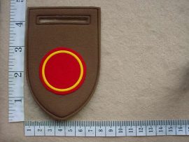 5419 South African Army Command Headquarters CS 3 Operations company arm flash (DW1 47 38)