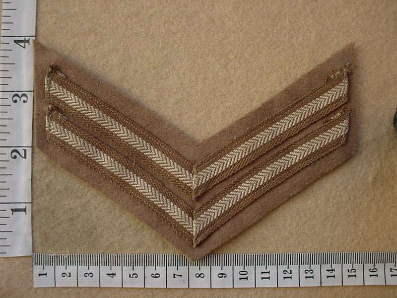 9065 South African Corporal rank stripes (DW1 73 2)