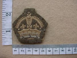 3343 South African Company Sergeant Major rank badge, WW2 (DW1 73 5)