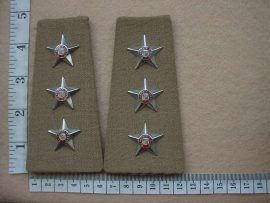 7009 SA Army Captain rank epaulettes (Ref. DW1 75 19)