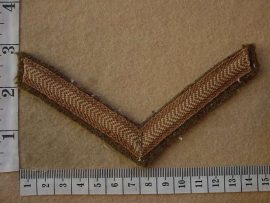 9117 SA Army Lance Corporal rank stripe (Ref. DW1 75 1)