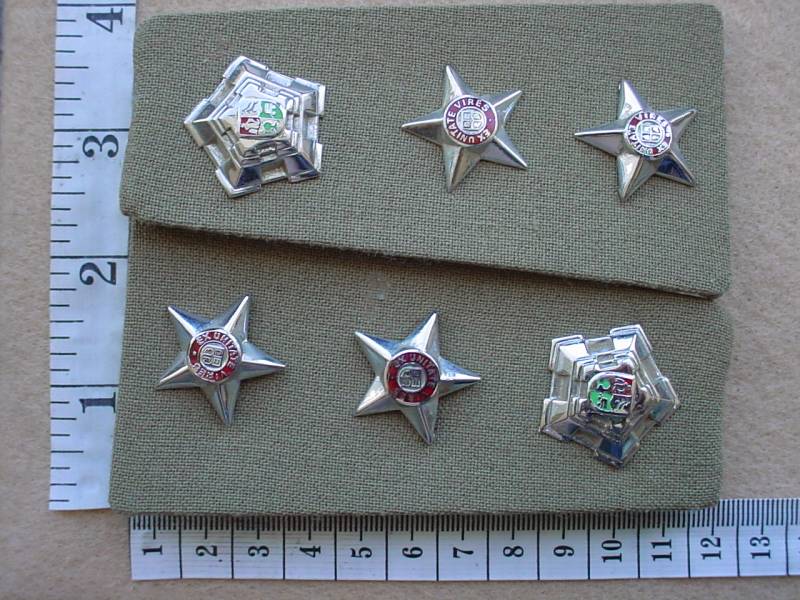 3504 SA Army Colonels rank epaulettes (Ref. DW1 75 22)