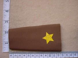 9170 2nd Lieutenant rank epaulette (DW1 76 12)
