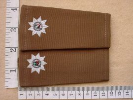 9177 SANDF Army Major rank epaulettes, Combat Dress (Ref. DW1 76 16)