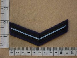 9187 SA Air Force Lance Corporal rank stripe (Ref. DW1 77 12)