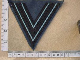 9198 SA Air Force Corporal rank stripes (Ref. DW1 77 13)