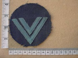 9184 South African Air Force Cadets Corporal rank badge (DW1 77 9)
