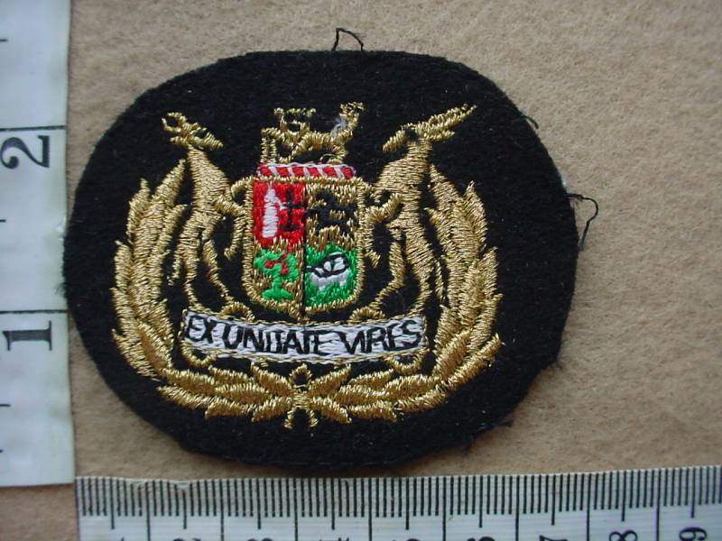 7032 SA Navy Warrant Officer Class 1 rank badge (Ref. DW1 78 27)