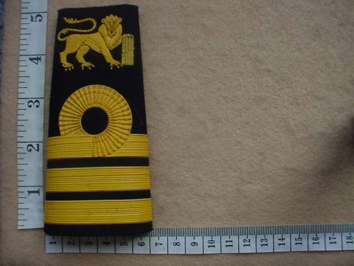 10863 SA Navy Commander rank epaulette (Ref. DW1 78 31) | SA Militaria