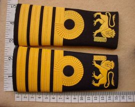 9212 SA Navy Captain rank epaulettes (Ref. DW1 78 32)
