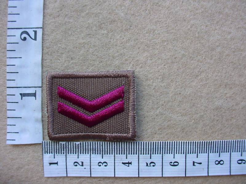 3693 South African Medical Corps Corporal rank badge (DW1 79 23)