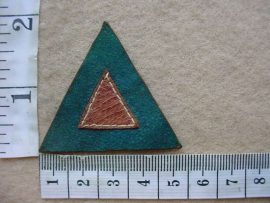 955 6th South African Armoured Division flash, WW2 (DW1 8 3)