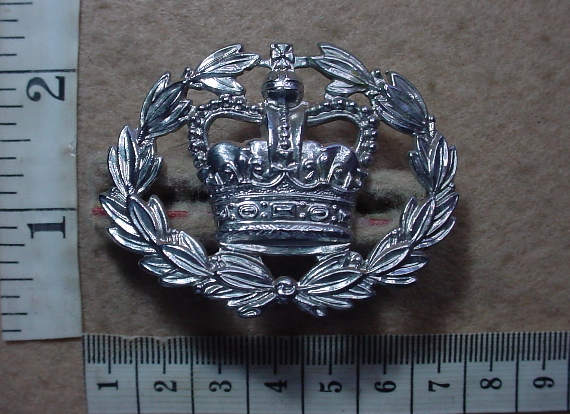 1689 Rhodesian Federal Prison Service Senior Warden / Warrant Officer 2 rank badge (DW2 1086)