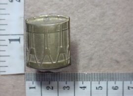 9324 Rhodesian British South Africa Police Drummer trade badge (DW1 150)