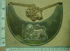 3719 Rhodesian Chief's gorget badge of office (DW2 262)