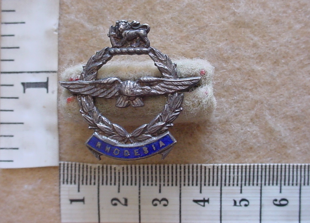 10772 Rhodesian Air Force sweetheart badge WW2 (DW2 292/CO3081)