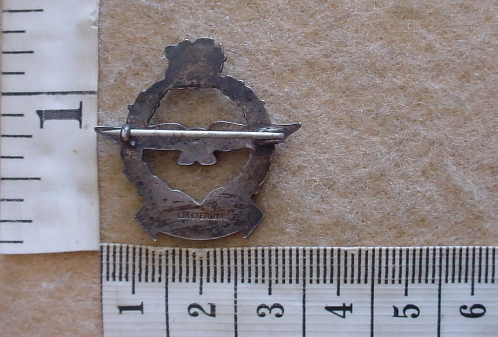 10772 Rhodesian Air Force sweetheart badge WW2 (DW2 292/CO3081) - Image 2