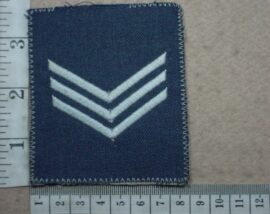 10774 Rhodesian Air Force Sergeant rank badge (DW2 355)