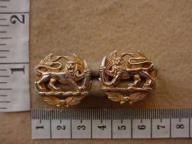 10063 British South Africa Police Superintendent rank badges (DW2 101)