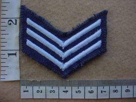 1989 Rhodesian Air Force Sergeant / Sergeant Technician rank badge (DW2 327)