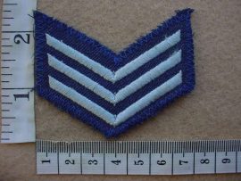 1988 Rhodesian Air Force Sergeant / Sergeant Technician rank badge (DW2 327)
