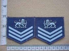 1993 Rhodesian Air Force Flight Sergeant rank badges (DW2 356)