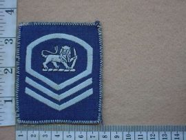 11031 Rhodesian Air Force Master Sergeant rank badge (DW2 357)