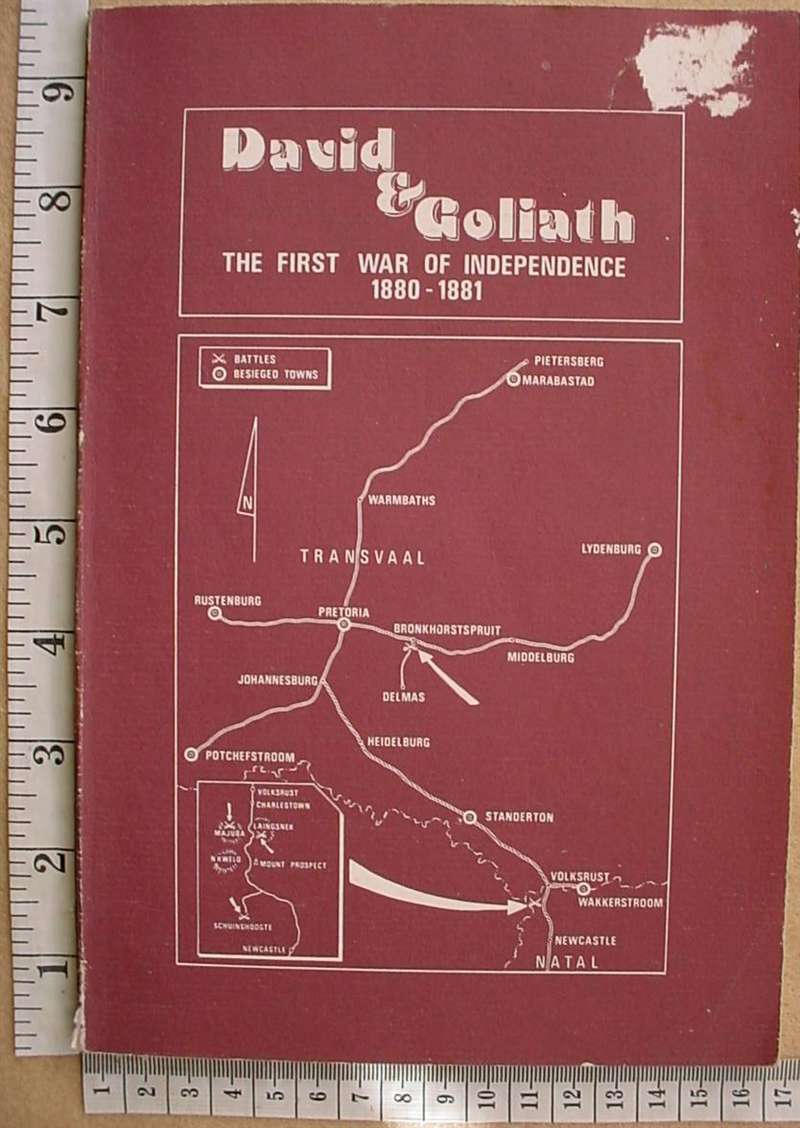 8826 David and Goliath: The First War of Independence 1880-81, by George R.Duxbury (SA)