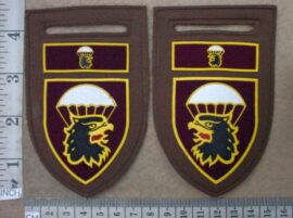 10957 44 Parachute Regiment arm flashes, 44 Para Regt balkies (F1-F2)