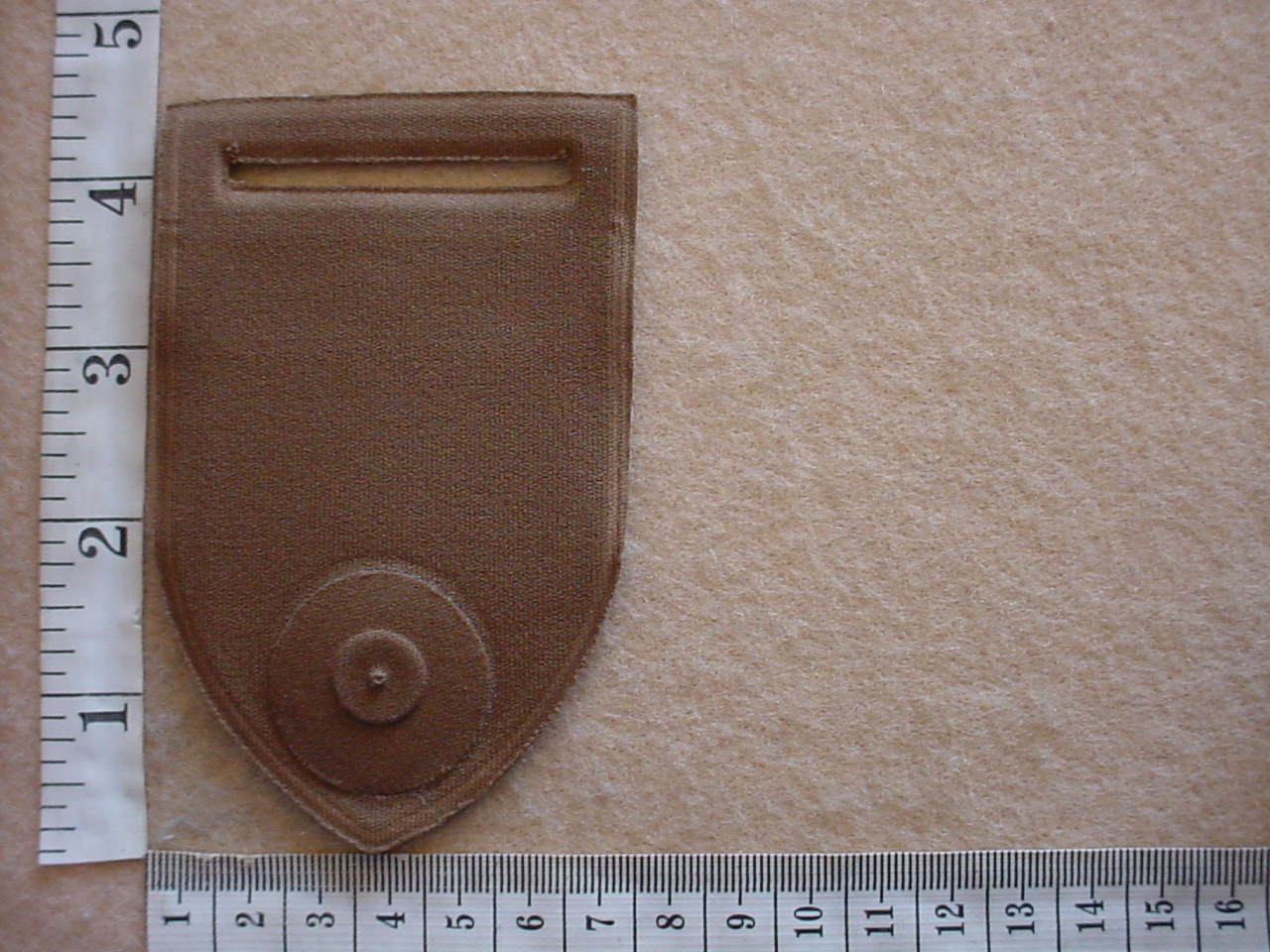 4701 81 Armoured Brigade HQ arm flash, 8th Armoured Division Command bar (F1213) - Image 2