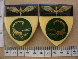 11006 2 Reconnaissance Commando arm flashes, 1st pattern (Ref. F38)