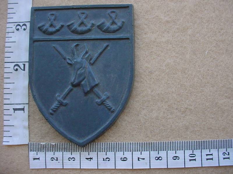 5633 Orange Free State Command arm flash (Ref. F419)