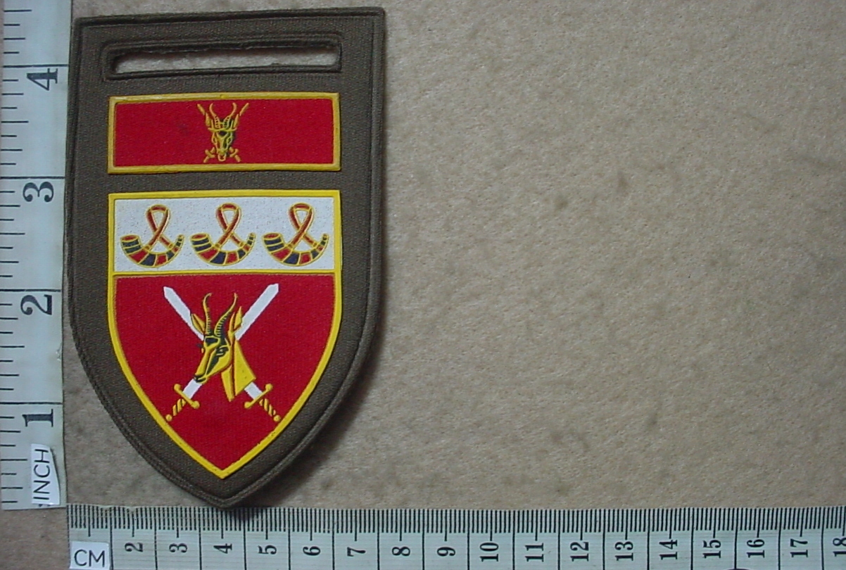 5623 Orange Free State Command arm flash, Chief of Army balkie (F420)