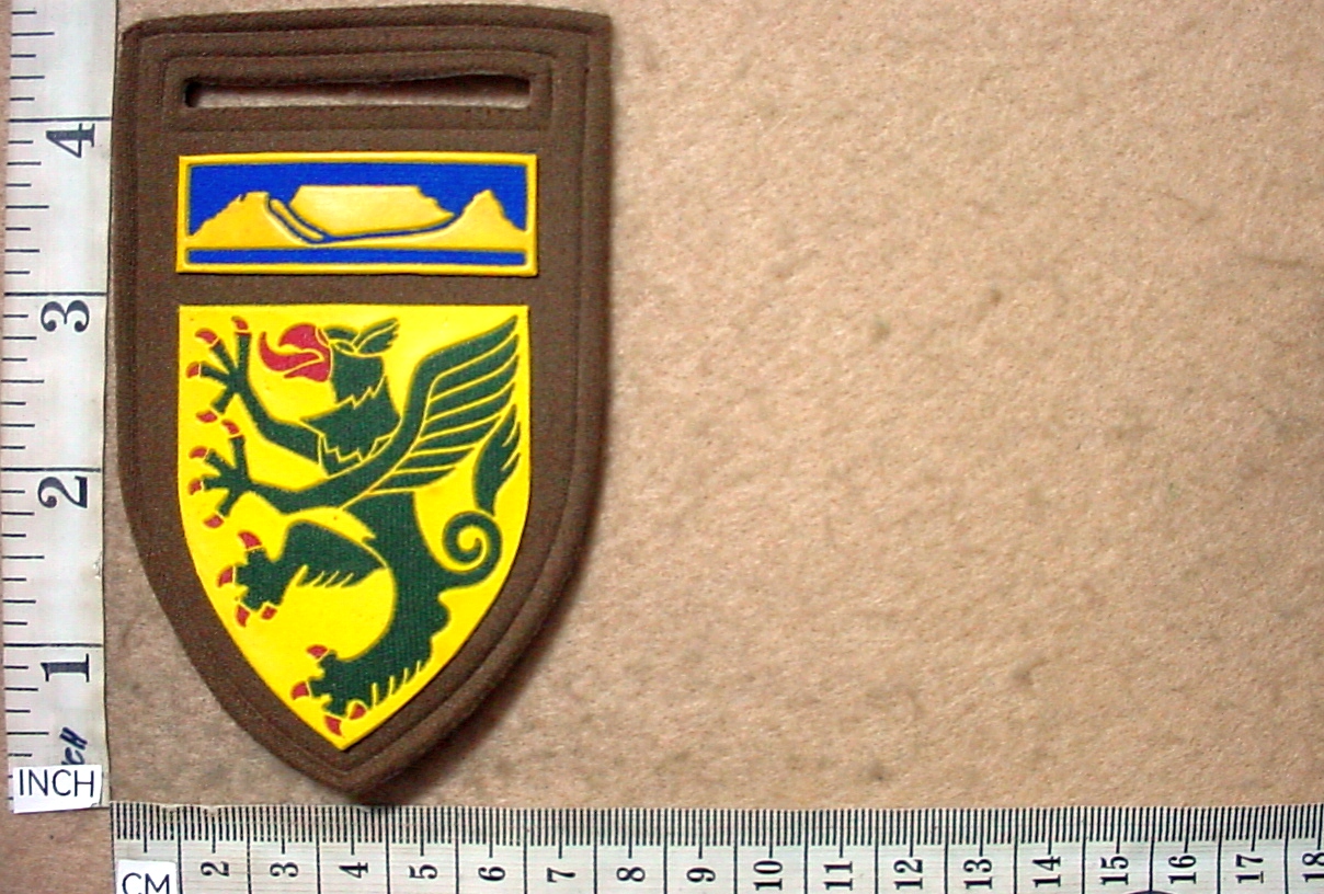 4211 Regiment Langenhoven arm flash, Northern Cape Command balkie (F636)