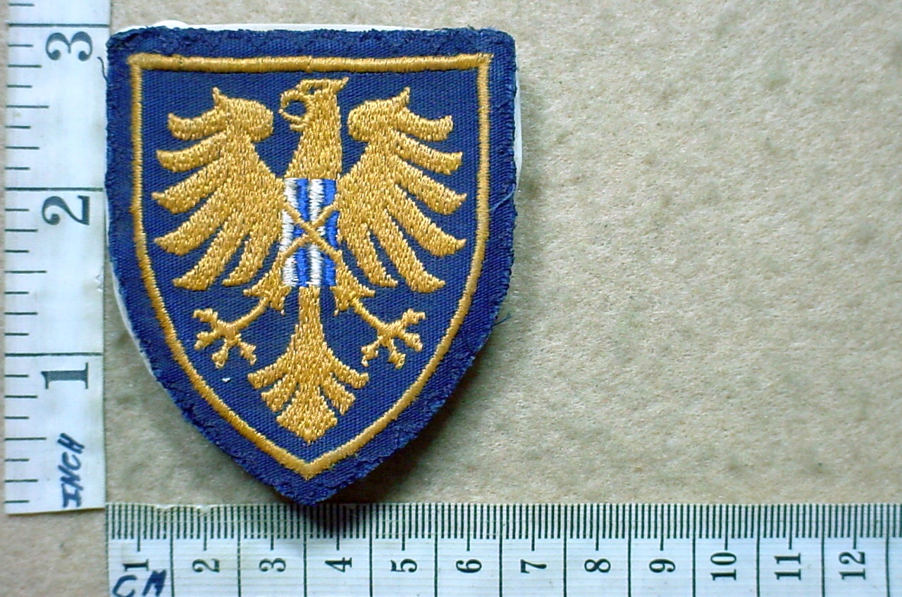 7564 South African Police State President's Guard arm flash (F668)