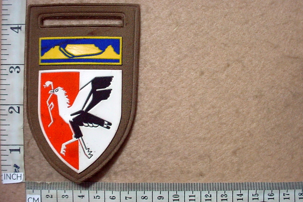 4687 South African Personnel Service Corps 19 Reception Depot arm flash (F710)
