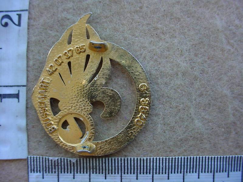 5125 French Foreign Legion 4th Infantry Regiment beret badge (Army France) - Image 2