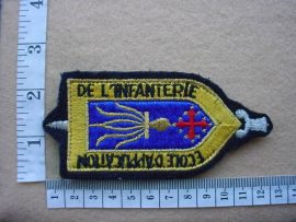 2791 French Ecole D Application De L Infantrie arm patch (Ref. Army France)