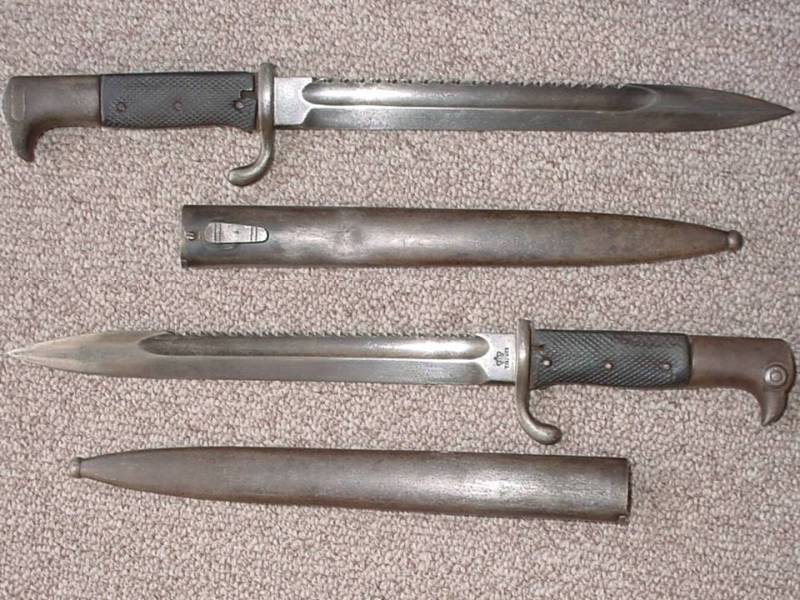 7792 German KS98 sawback bayonet (Ref. Germany, Imperial)